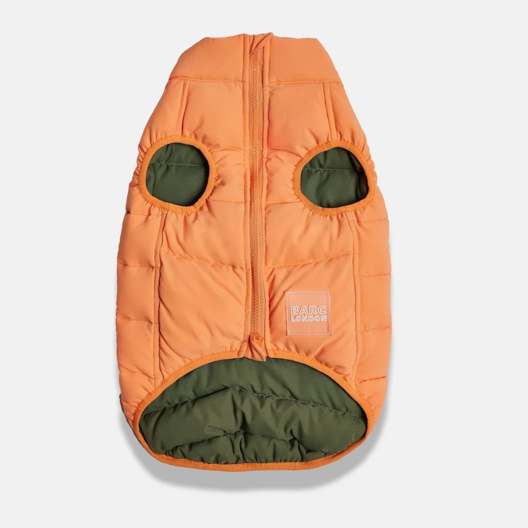 BARC LONDON- Anorak reversible verde/naranja - Imagen 4
