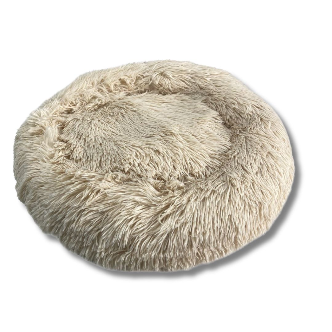 Cama donut antiestrés crema - Imagen 2