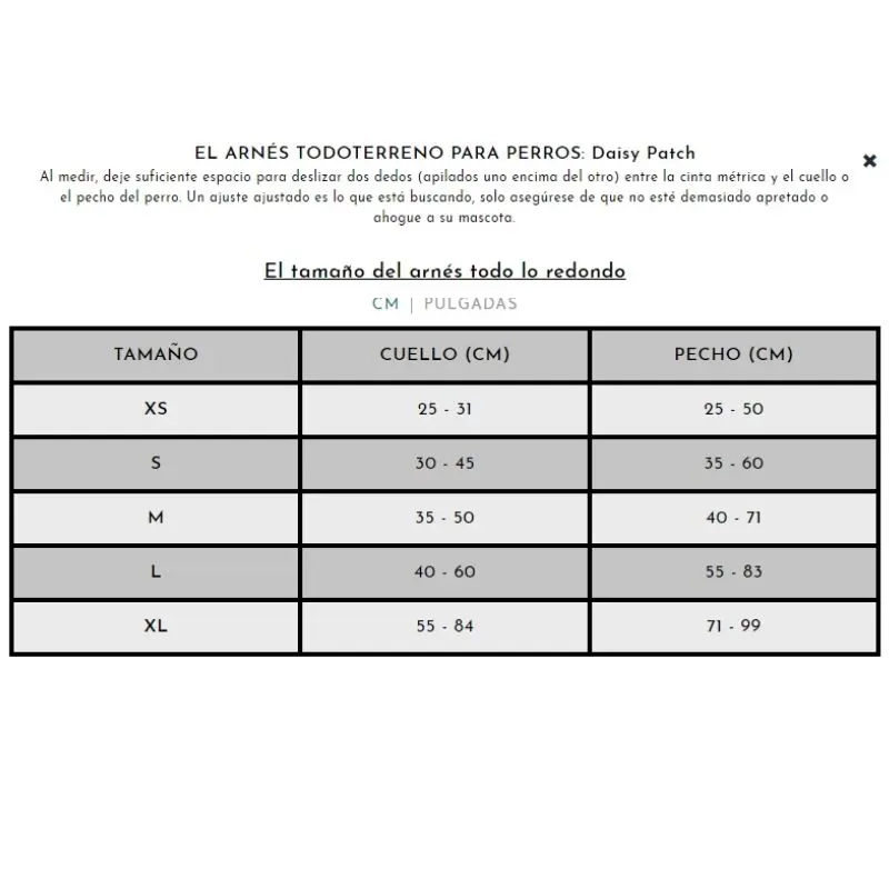 Arnés para perro todoterreno Princess-Asaurus - Imagen 2