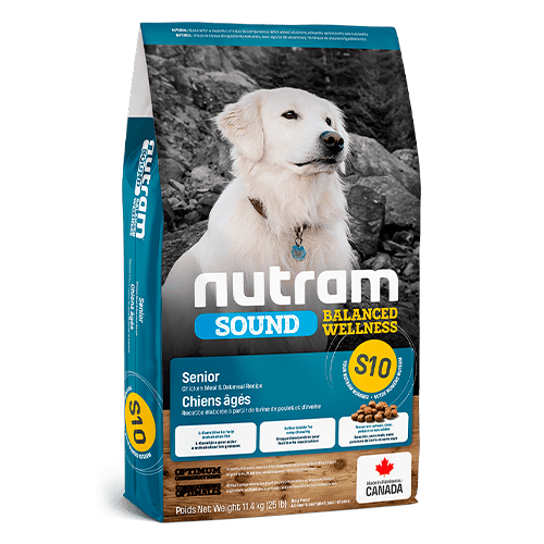 Nutram ( S10 ) – Pollo & Avena para Perro Adulto Mayor